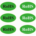 RoHS Approved Self-Adhesive Aufkleber Label